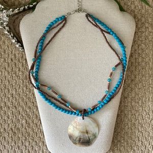 🐚 Seashell MOP Necklace Pendant